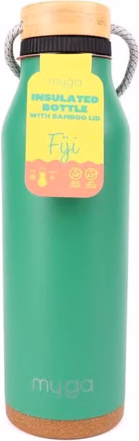 Myga 700ml Fiji Insulated Water Bottle - Green