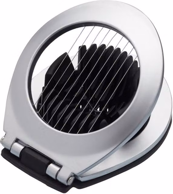 MasterClass Deluxe Stainless Steel Egg Slicer and Wedger in Silver – 3
