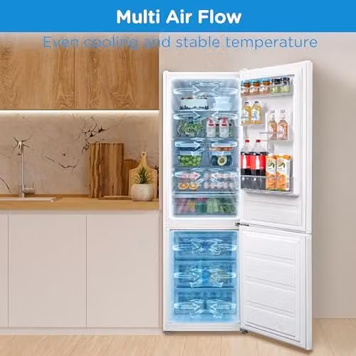 Midea 310L Frost Free Fridge Freezer with Inverter Compressor in White, MDRB424FGD01O, W/D/H: 59.5 x 63.0 x 188.0 cm – 3