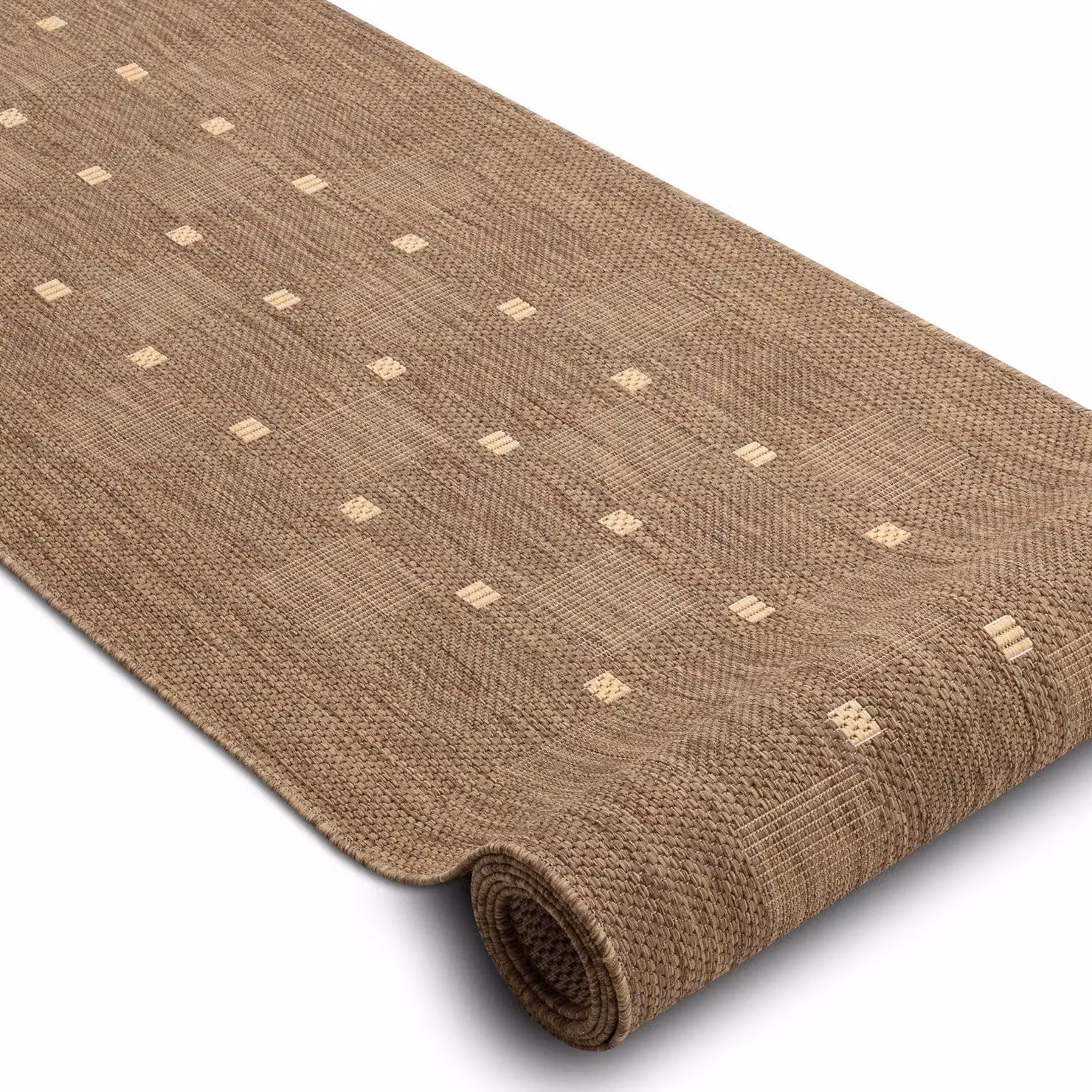 RugsX Floorlux Runner in Brown, W/D/H: 70 x 160 cm – 2