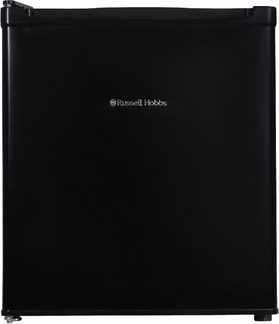Russell Hobbs 40L Larder Mini Fridge in Black with Reversible Door and Bottle Rack