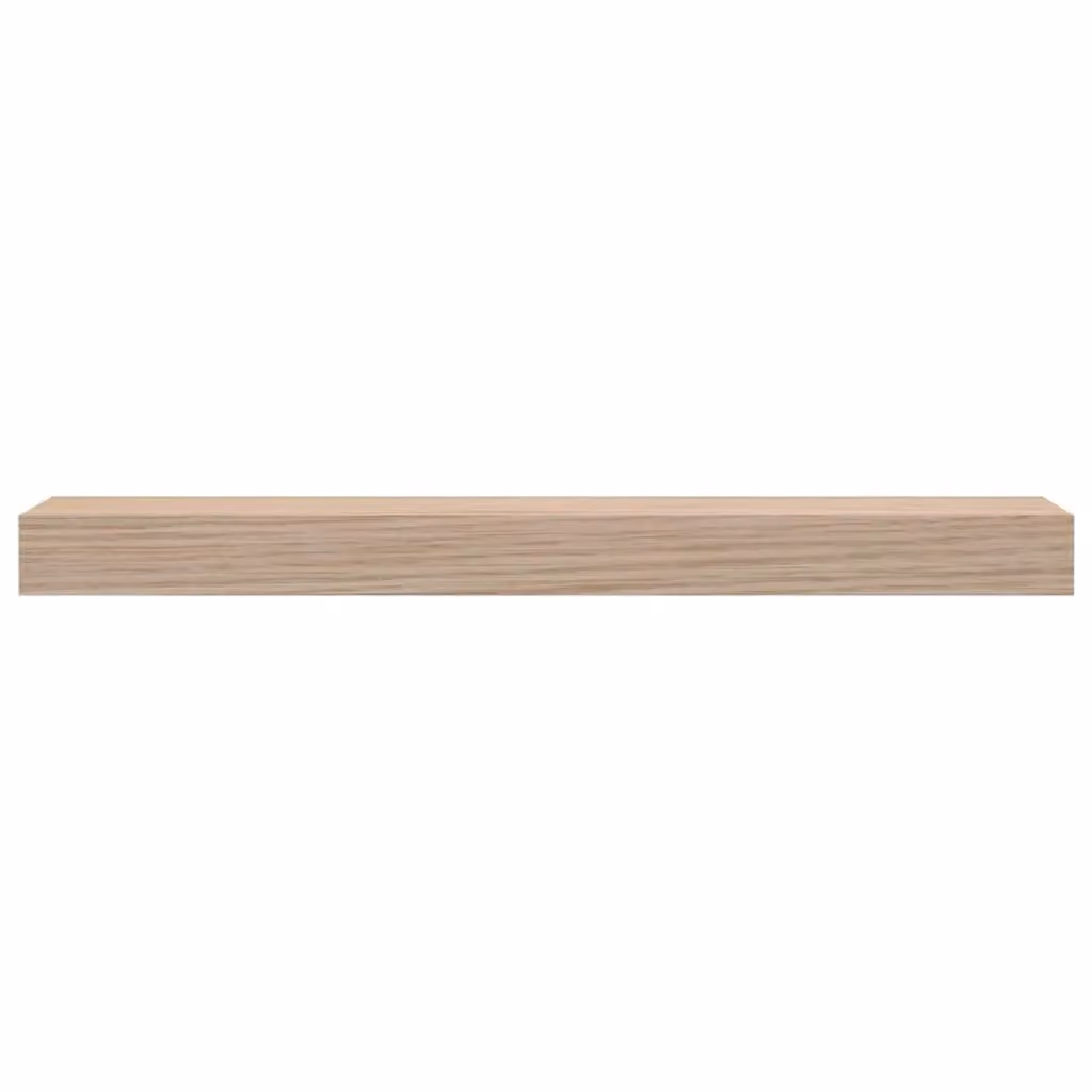 Berkfield Home Set of 4 Brown Oak Engineered Wood Floating Wall Mounted Shelves, W: 50 cm, D: 23.5 cm, H: 4 cm – 2