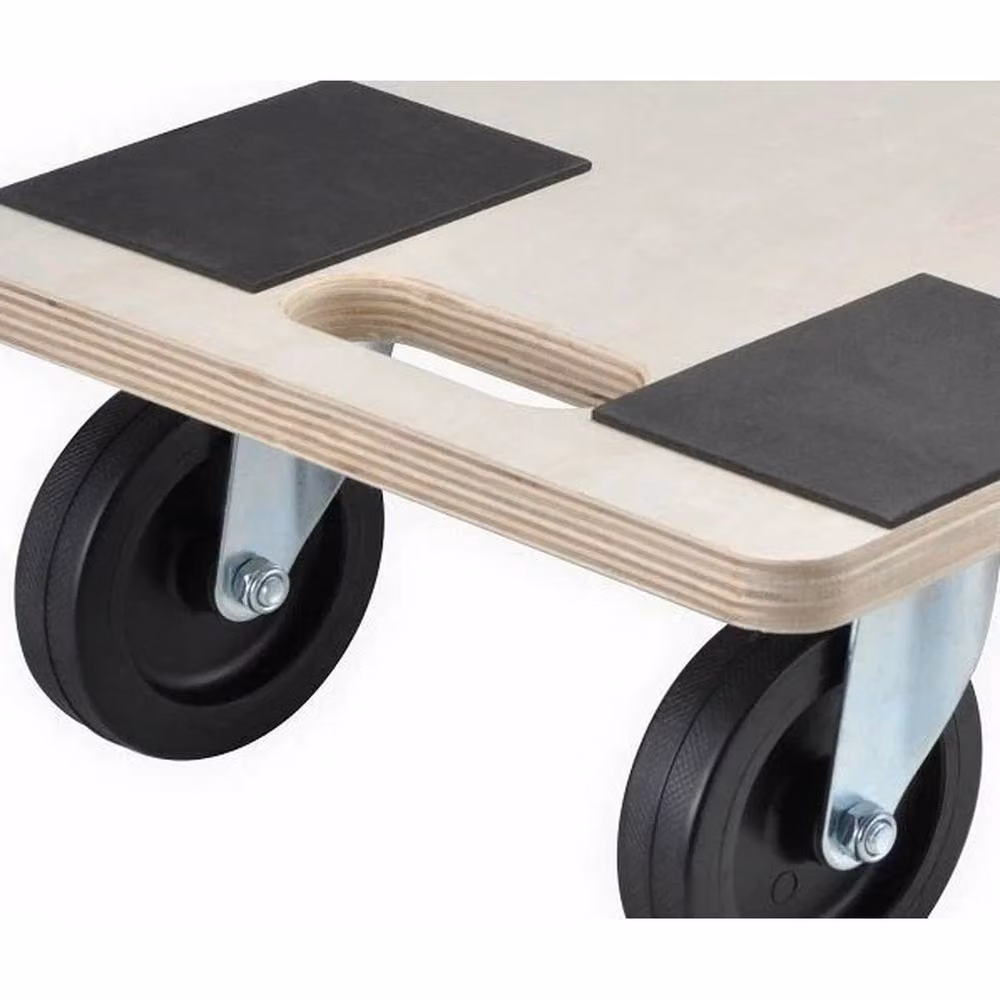 Havendro Plywood Platform Dolly Trolley Heavy Load Mover, 400kg Capacity, Beige – 3