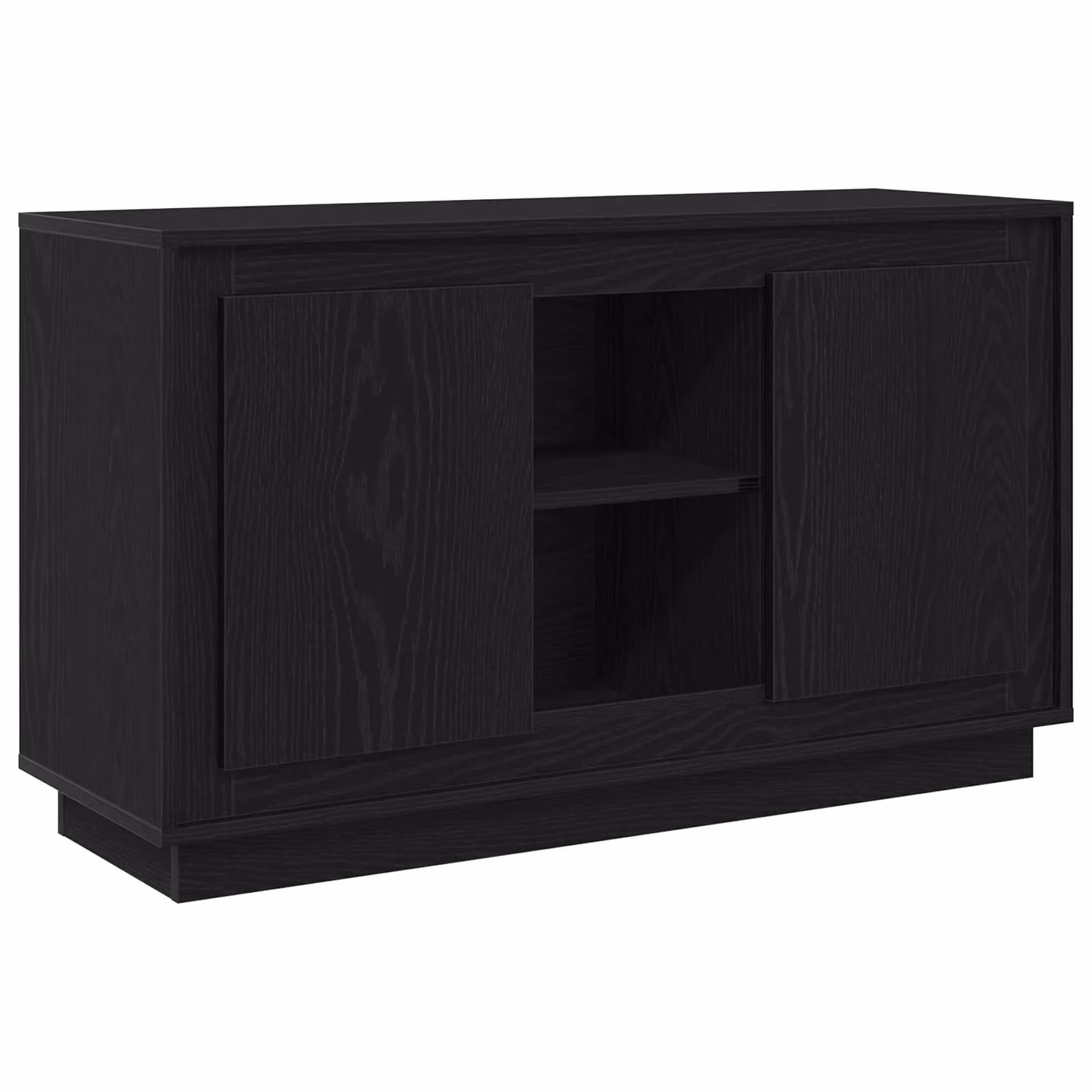 Berkfield Home Black Oak Sideboard W/D/H: 102 x 35 x 60 cm – 2