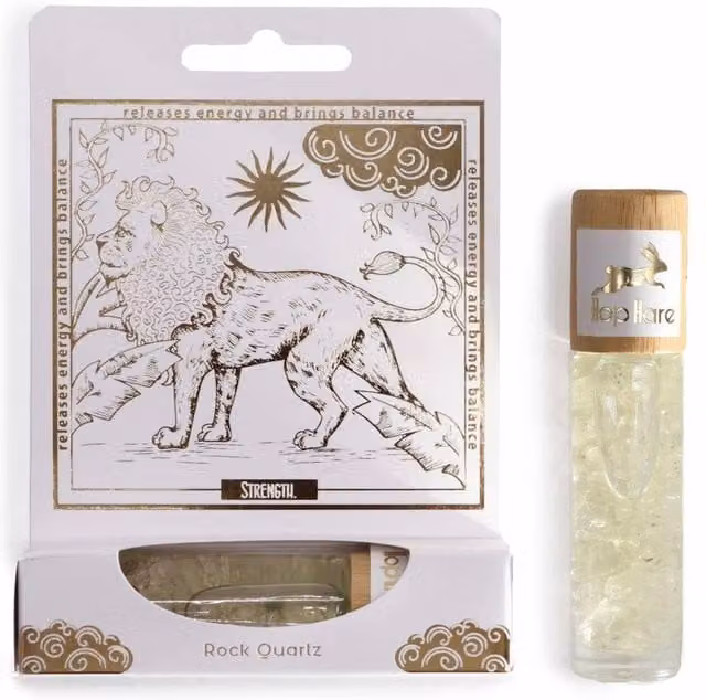 KDMD HH Tarot Roll-On The Lion for Strength, Serenity and Leadership in Transparent – 1