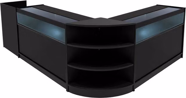 Monstershop Sagittarius LED Shop Counter Set LM60, TB60 and 2 x B1200 in Black – 1