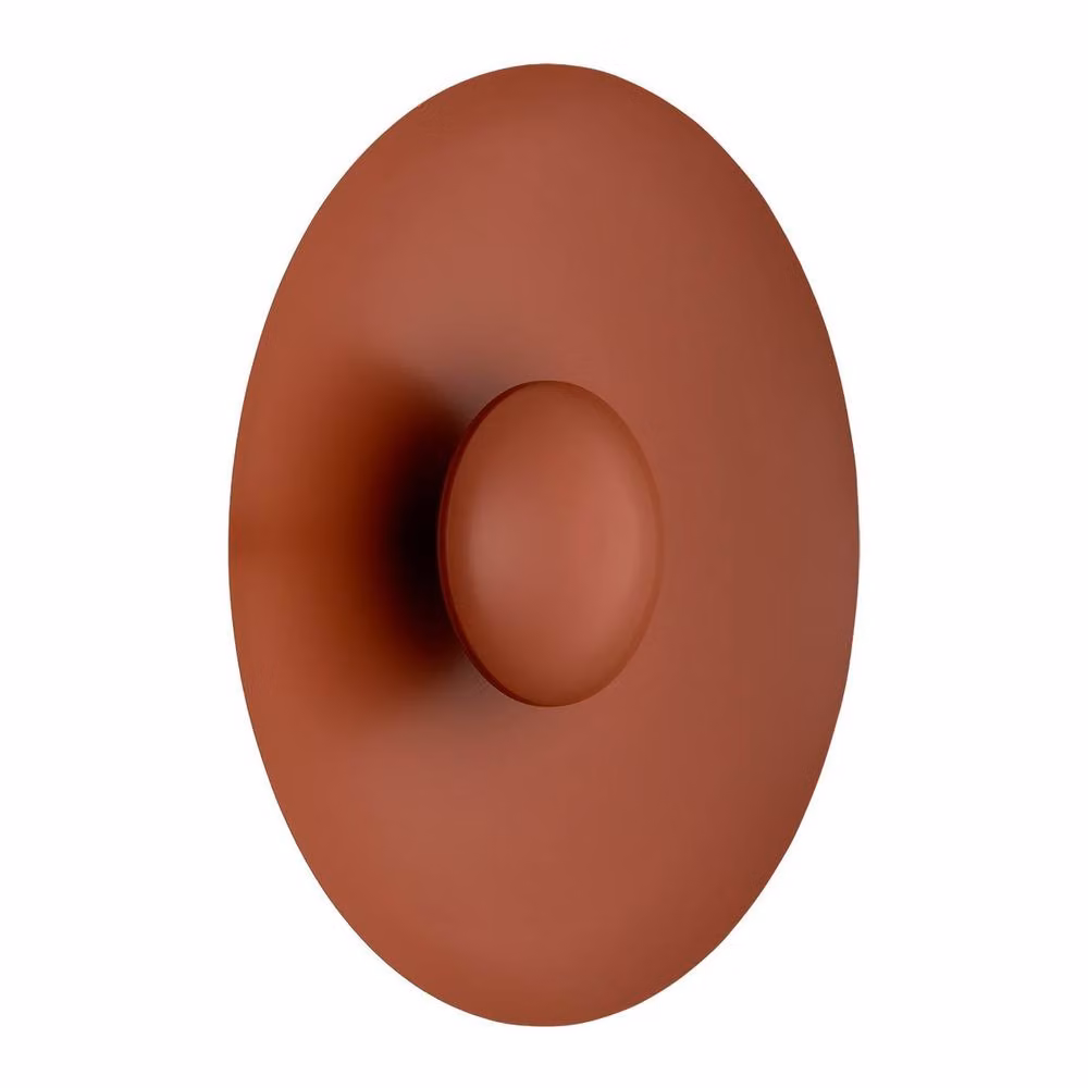 Netlighting Bolton Integrated LED Wall Lamp in Terracotta, 2170lm, 3000K Warm White – 3