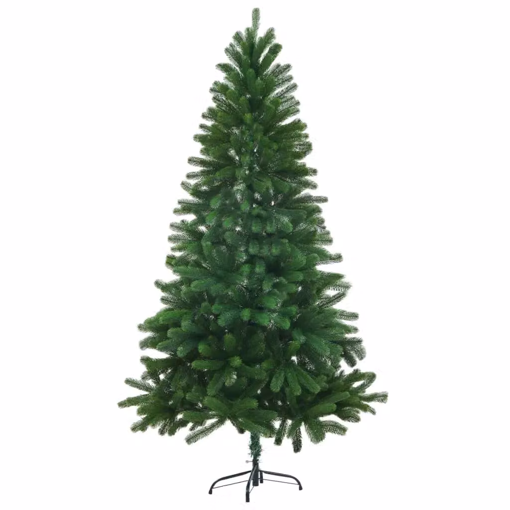Berkfield Home Lifelike Green Faux Christmas Tree, Height: 150 cm – 2