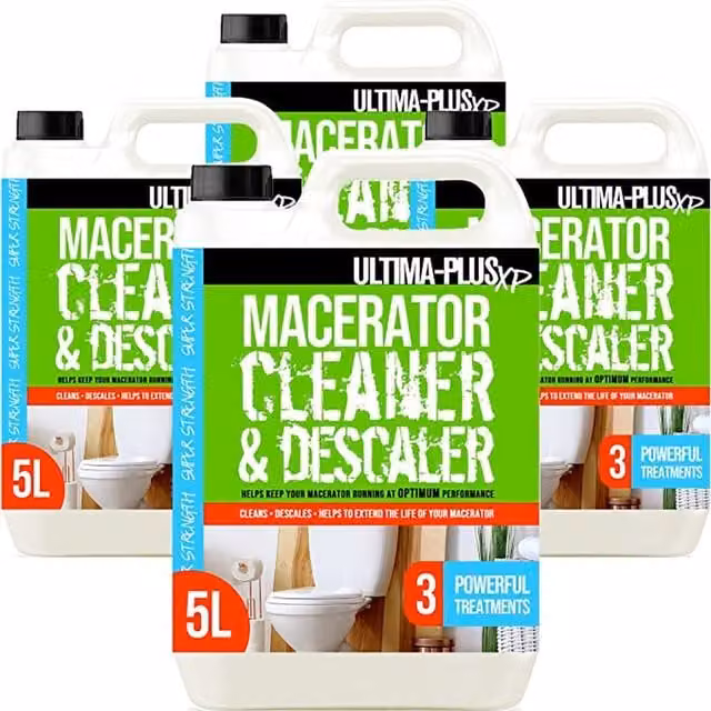 Ultima-Plus XP Toilet Macerator Cleaner and Descaler, 20 Litres – 1