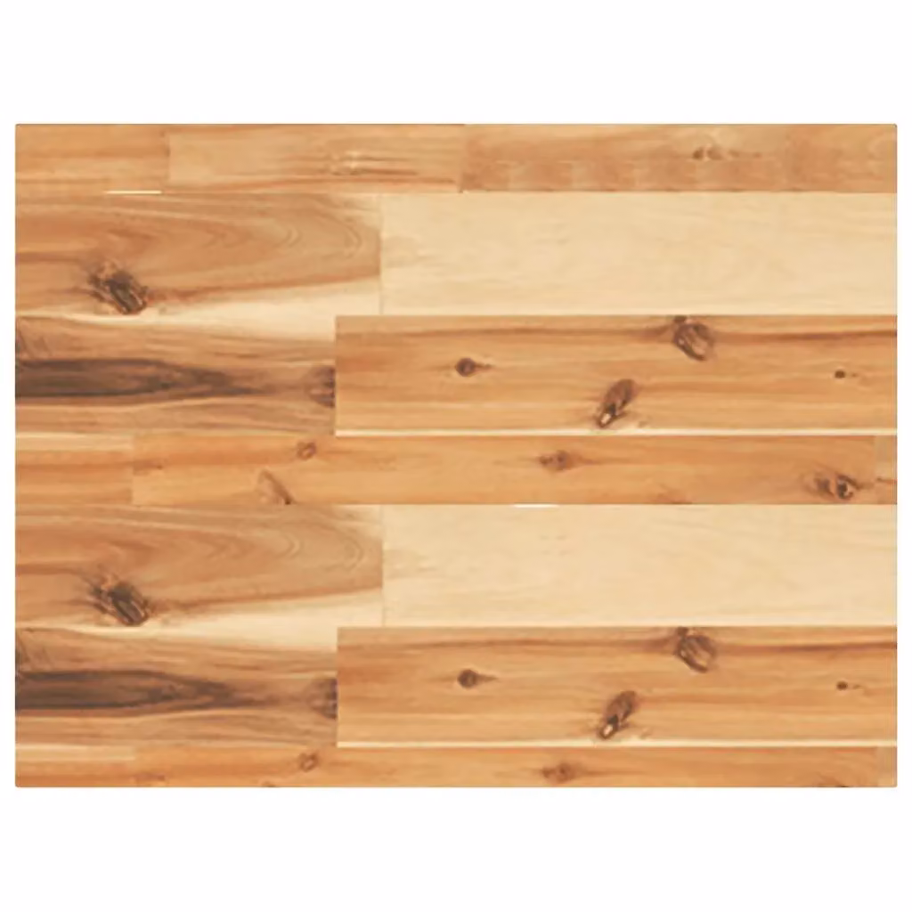 Berkfield Home Oil Finished Solid Wood Acacia Floating Shelf in Brown W/D/H: 40 x 30 x 4 cm – 1