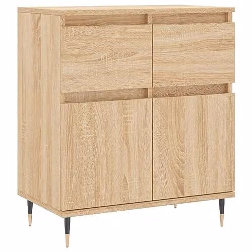 vidaXL Modern Sideboard in Brown, W/D/H: 60 x 35 x 70 cm