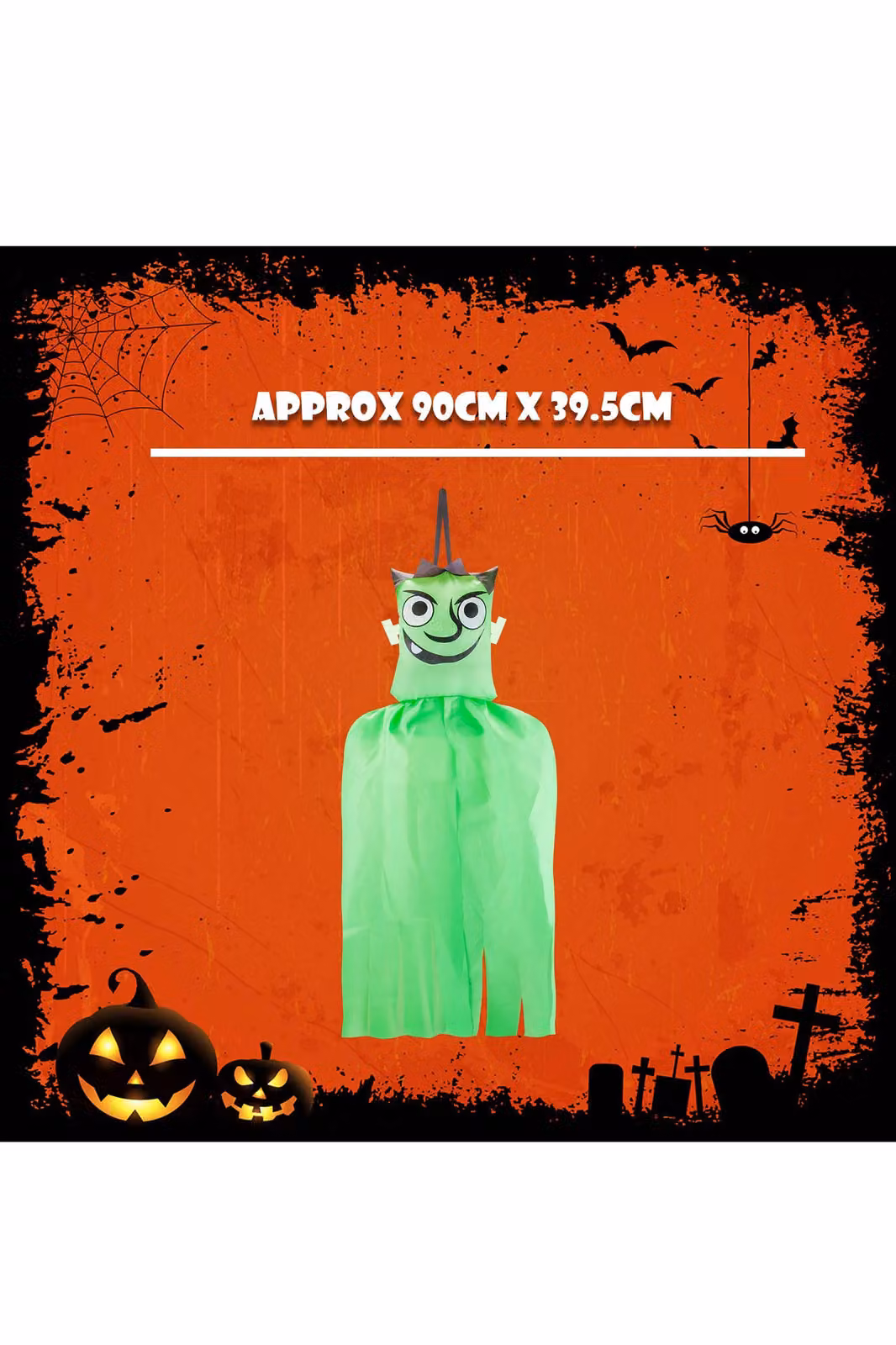 VFM e-Store Hanging Frankenstein Halloween Decoration, 90 cm – 2