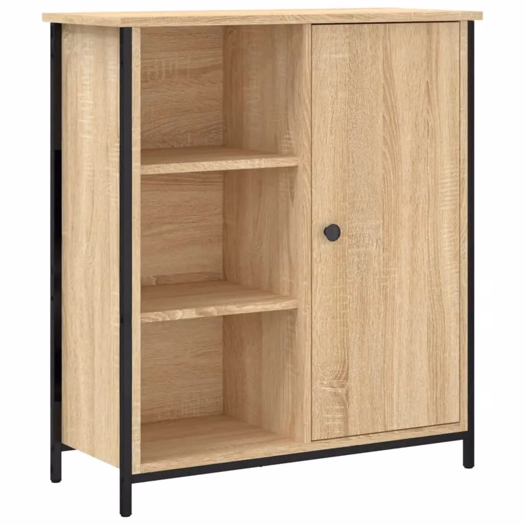 Berkfield Home Sonoma Oak Sideboard in Brown, W/D/H: 70 x 30 x 80 cm – 2