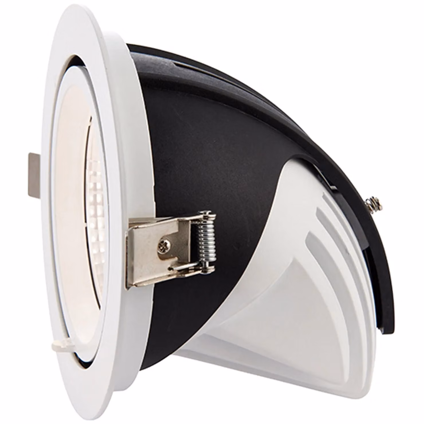 Loops 4 Pack Fully Adjustable Recessed LED Ceiling Downlights, 30W Cool White, Matt White – 2