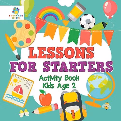 Educando Kids Lessons for Starters Multicolour Activity Book for Children
