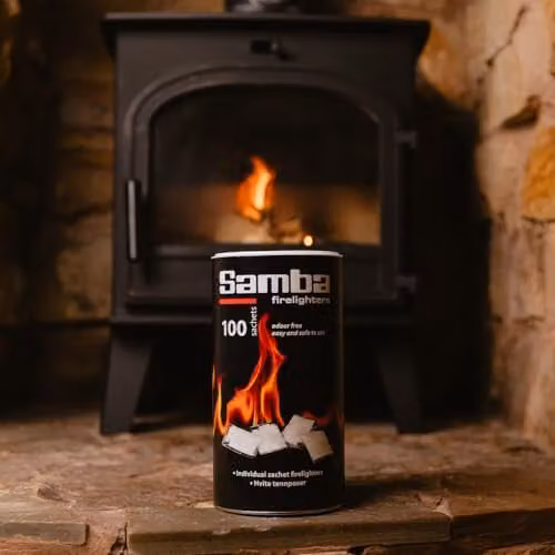 Warma Samba Firestarters Odourless Firelighters in White, 6 Tubes – 5