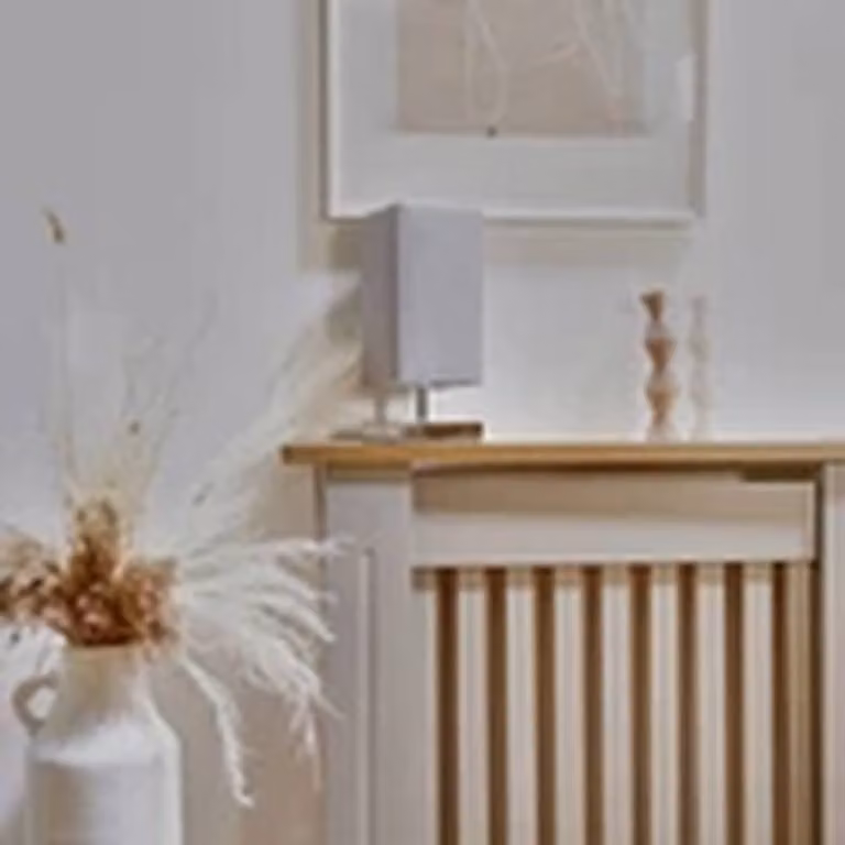 EONLION Grey Square Touch Bedside Table Lamp with Dimmable LED Bulb and Chrome Metal Base