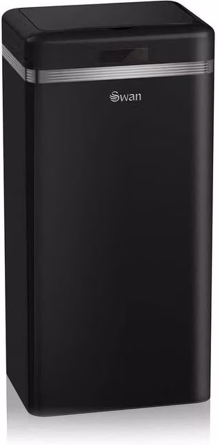 Swan Retro 45L Square Sensor Bin in Black – 1