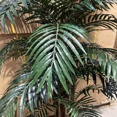 Leaf Green Artificial Fire Retardant Areca Palm Tree, Height: 210 cm – 3