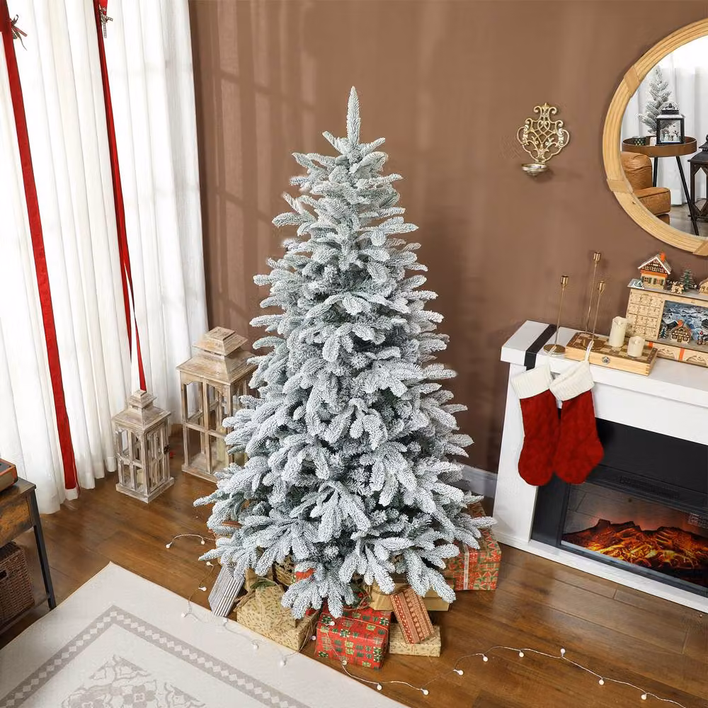 STILVORA 180 cm Green Christmas Tree with Hinged Branches – 3