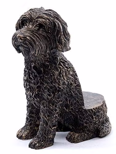 Jardinopia Cockapoo Animal Plant Pot Feet, Set of 3, Bronze, W: 8 cm, D: 5.5 cm, H: 10 cm – 2