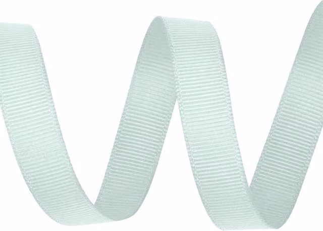 Neel Blue Solid Polyester Grosgrain Ribbon, 15 mm x 10 m