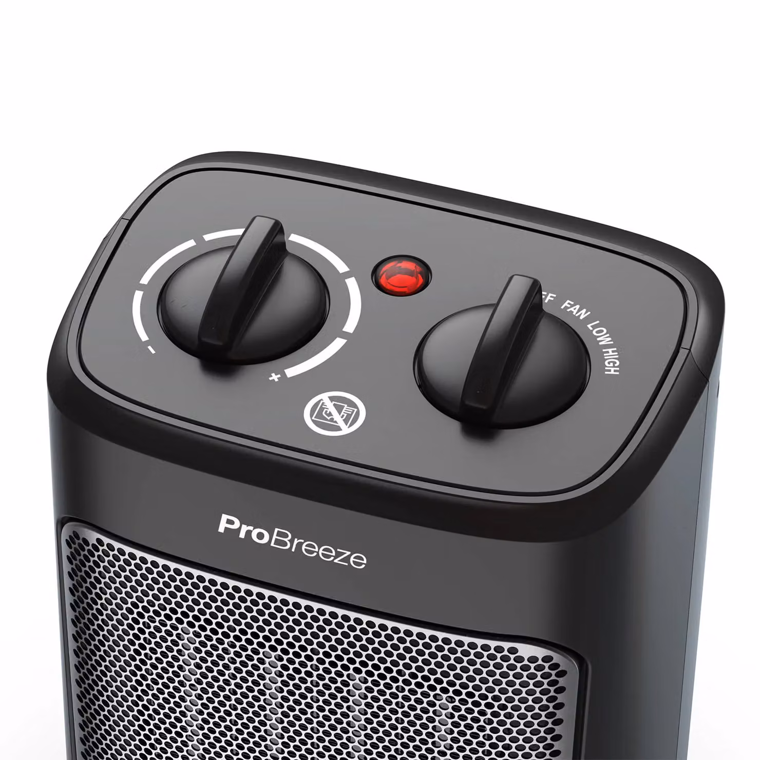 Pro Breeze 2000W Mini Ceramic Fan Heater in Black – 9