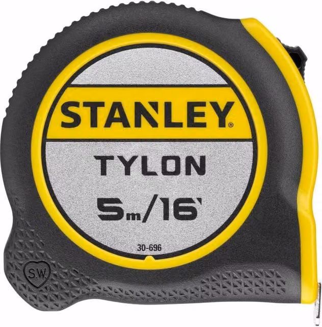 Stanley Tylon Tape Measure in Black