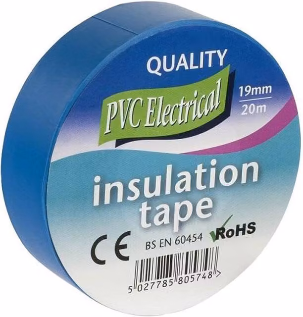 Universal Textiles Blue Electrical PVC Insulation Tape 19mm x 20m