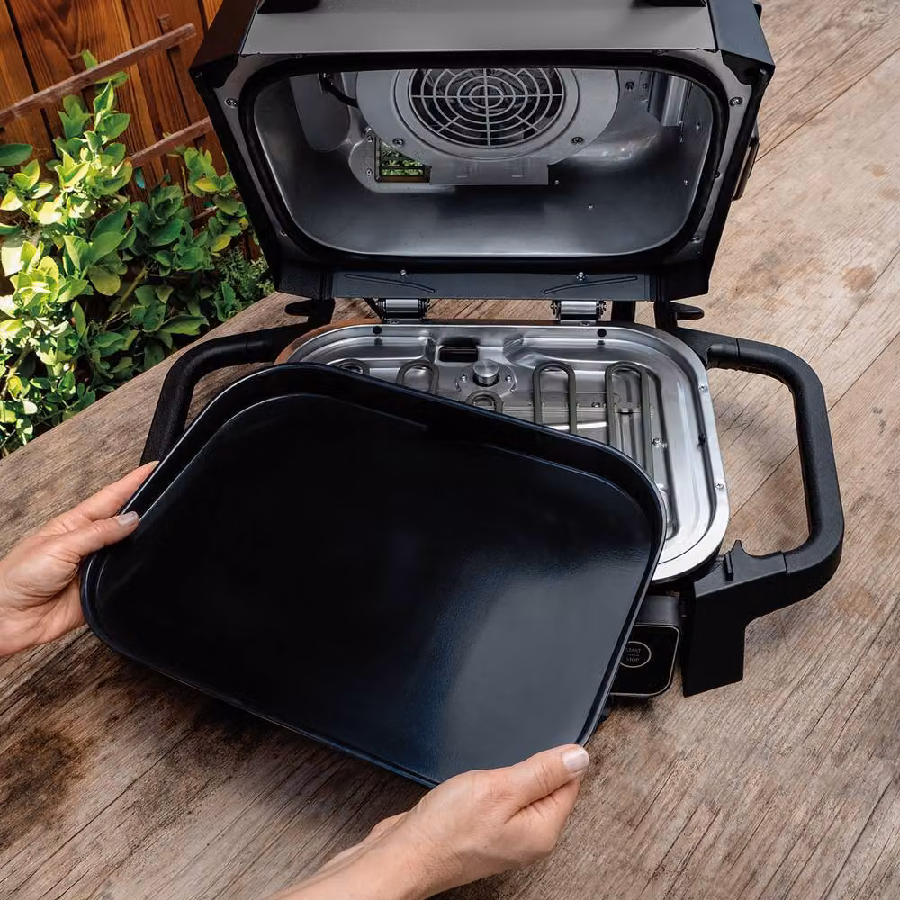 Ninja Woodfire Electric BBQ Grill Flat Plate XSKGRIDPLTEUK in Black – 7