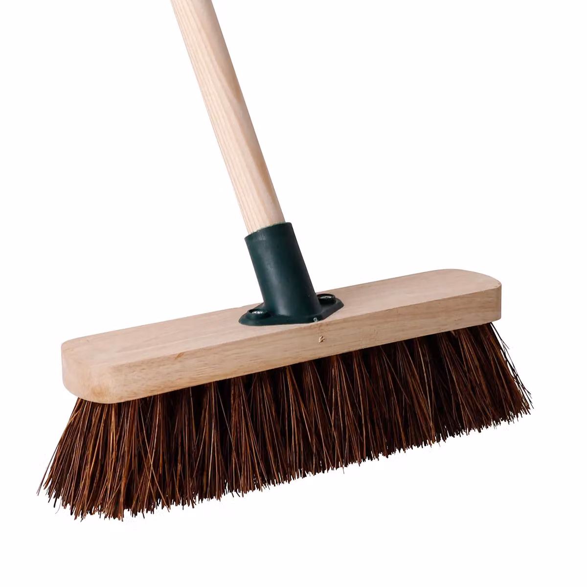 Charles Bentley Bassine Outdoor Broom with Natural Fibre Bristles and Wood Handle, H 131.5 cm x W 29 cm x D 6 cm, Natural – 2
