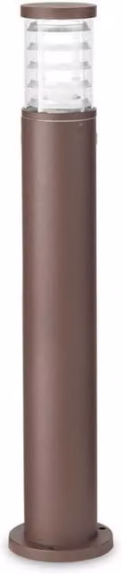 Netlighting Tronco 1 Light Brown Aluminium and Glass IP44 Garden Bollard Light