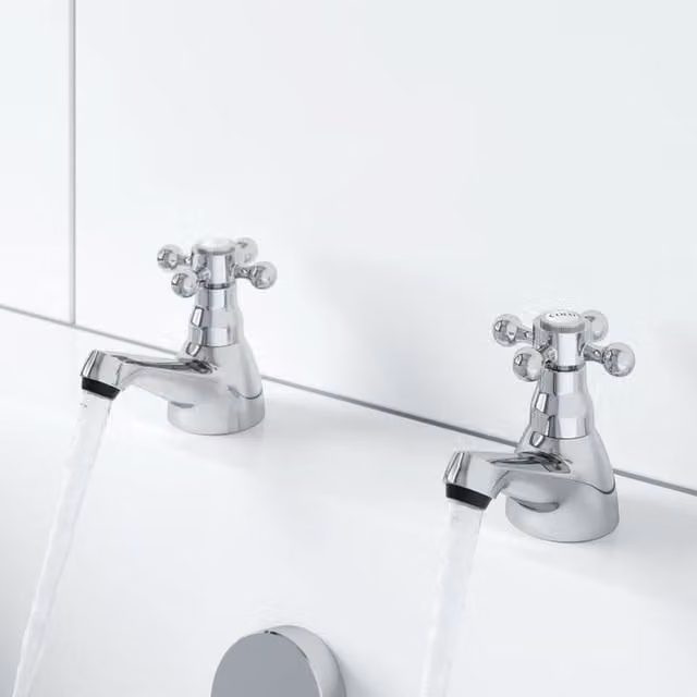 Bathwell Matt Black Single Lever Countertop Shower Set