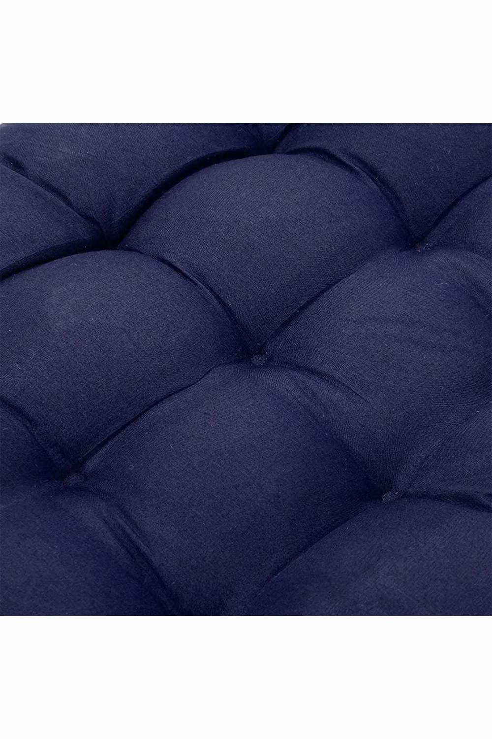 Living and Home Dark Blue Outdoor Sun Lounger Cushion with Slip-Over Back and Side Tie Straps, W: 160 cm, D: 50 cm – 7