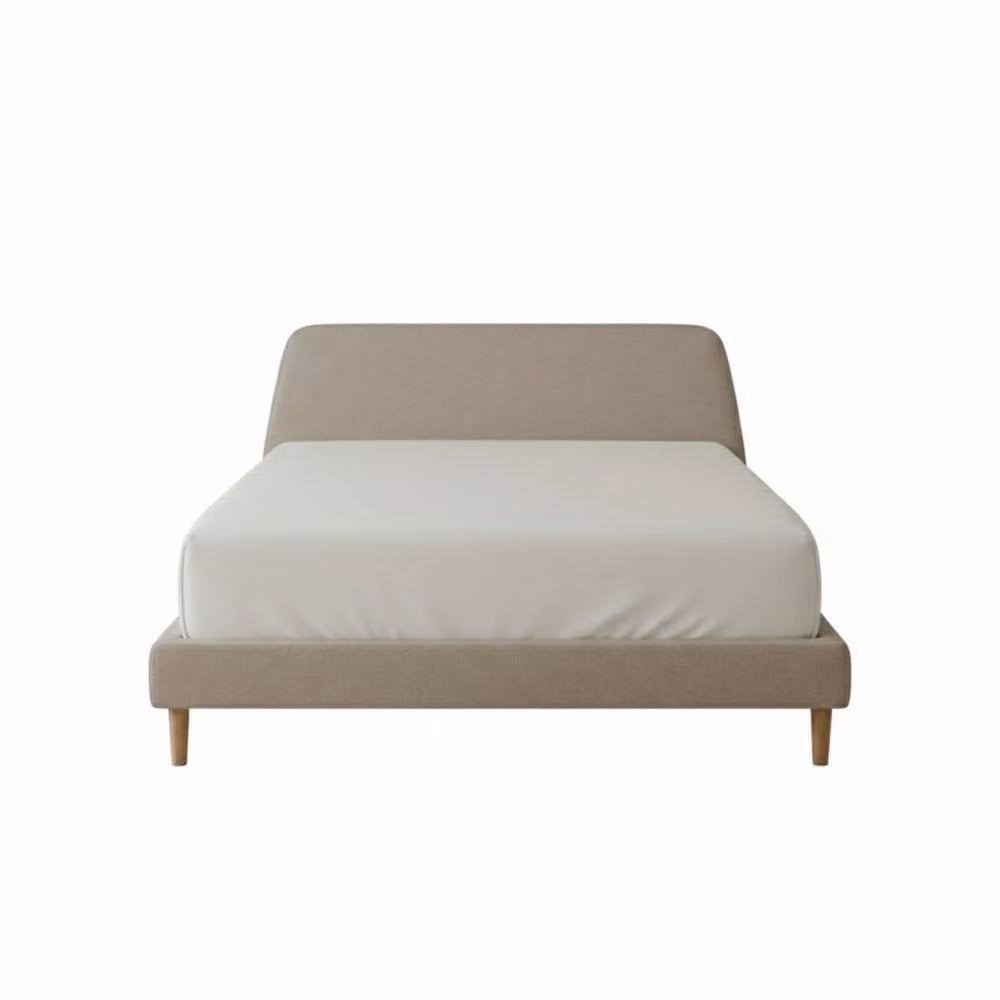 Snug City White Flannelette Fitted Sheet in Soft Brushed Cotton, W/D/H: 120 x 200 cm – 2