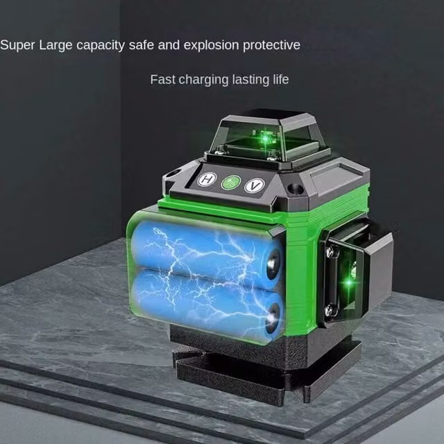 EONLION 4D 16 Line Green Laser Level 360 Degree – 1