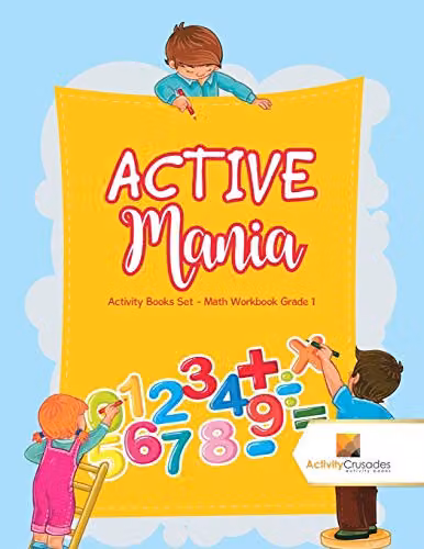 Activity Crusades Math Workbook Grade 1 Activity Books Set