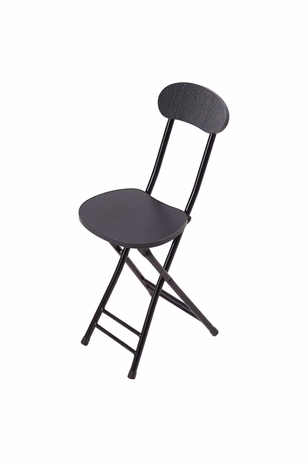 Living and Home Set of 4 Portable Foldable Dining Chairs in Black – 2