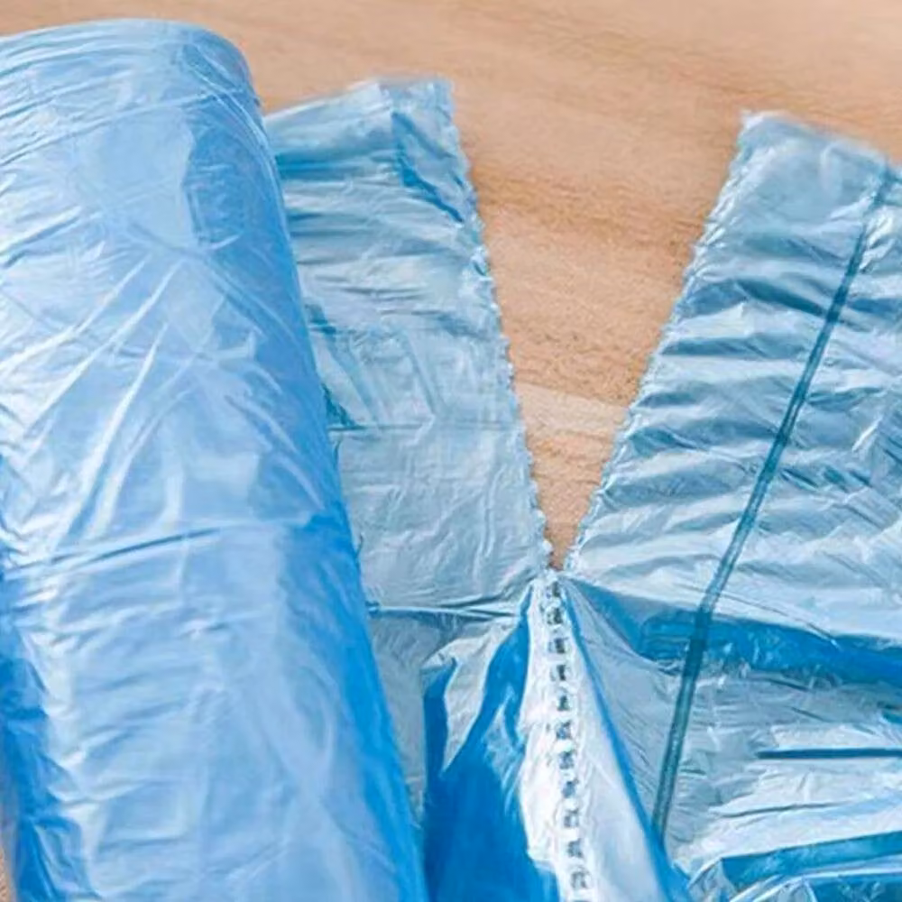SPETLEK 200 Small Blue Trash Bags for Office and Kitchen, Size: 100 x 15 cm – 4