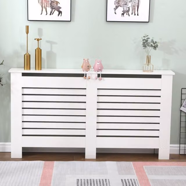 HMD Furniture High Gloss Radiator Cover in White