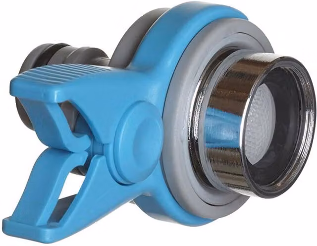 Flopro Grey Plastic Threaded Mixer Tap Connector 3/4 inch – 5