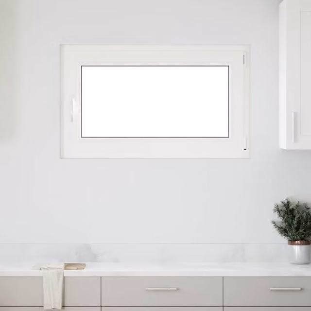 Berkfield Home RISOR Basement Tilt and Turn Window, Anthracite, W: 100 cm, H: 60 cm