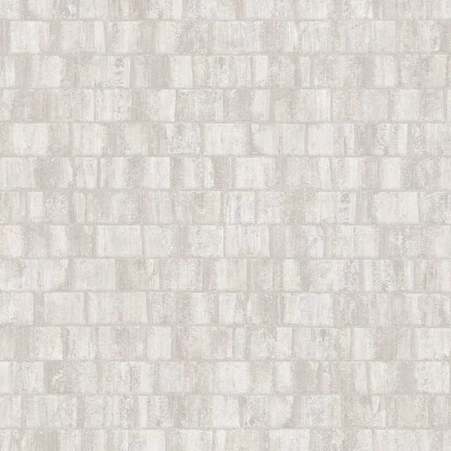 I Love Wallpaper Abstract Geometric Messina Tile Wallpaper in Beige and Gold