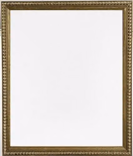 Frames & Mirrors 4U Crown Bobbin Wooden Picture Frame in Gold, W: 50 cm, H: 40 cm