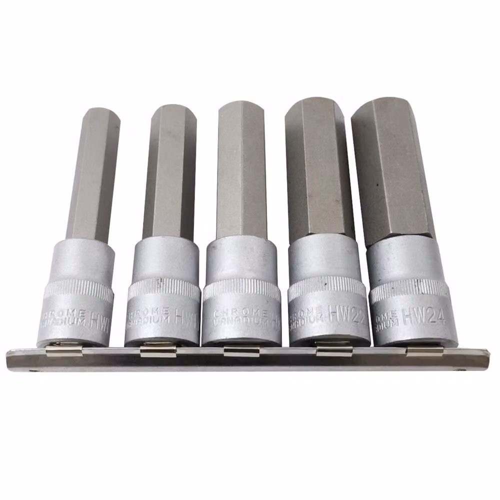 Havendro Large Hex Bit Socket Set in Multicolour Chrome Vanadium Steel – 2