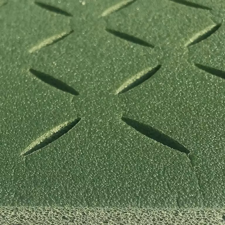Artificial Grass GB Shockpad Artificial Grass Underlay, Green, W: 4 m, D: 1 m