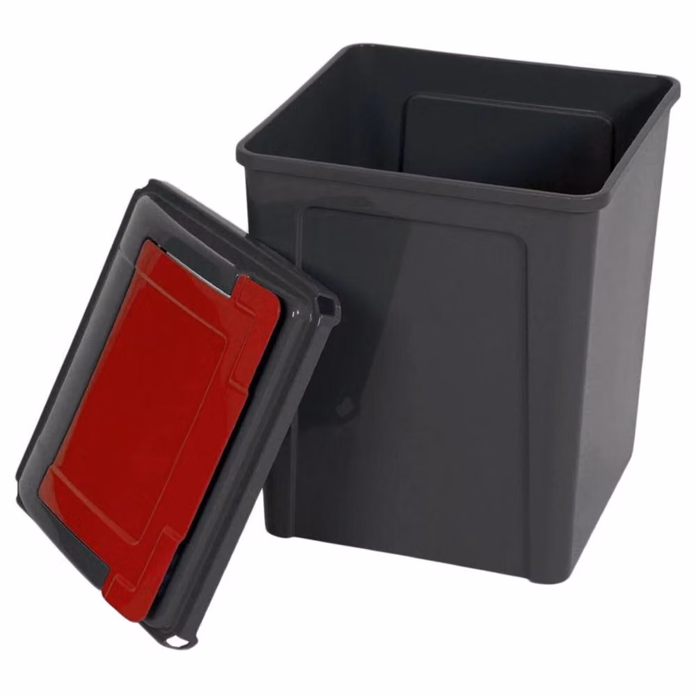 Nordara 50L Plastic Bin with Flip Lid in Dark Grey – 4