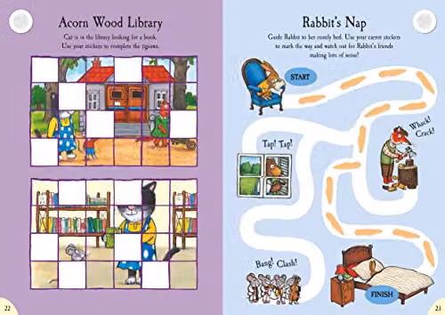 Tales from Acorn Wood Super Sticker Book by Macmillan with over 1000 multicolour stickers – 2