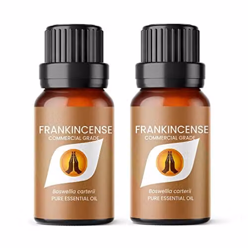 Aroma Energy Frankincense Dilute Essential Oil, 20ml (2 x 10ml Bottles) in Transparent Packaging – 1