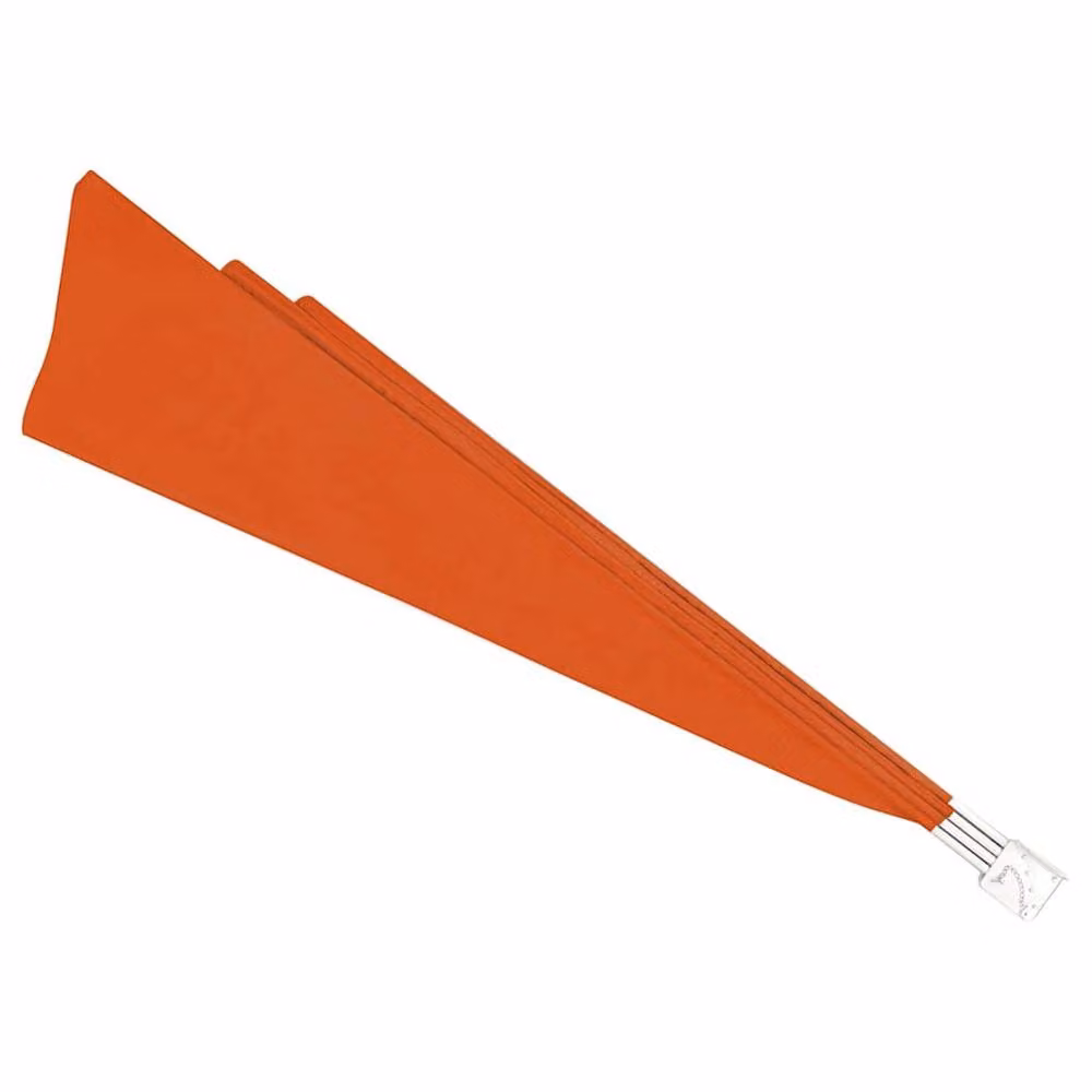 Berkfield Home Collapsible Balcony Side Awning in Orange, W/H: 240 x 160 cm – 4